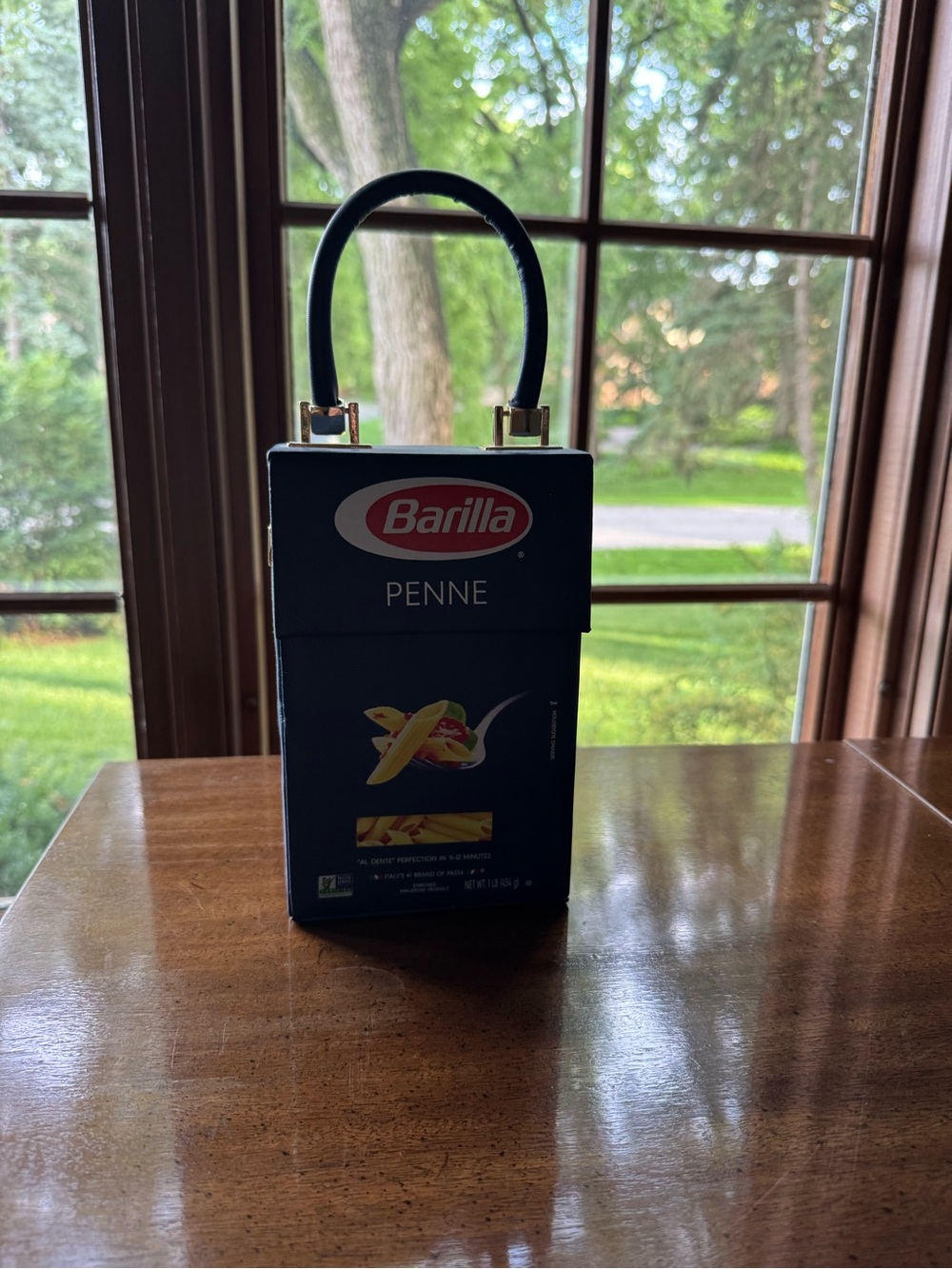 Nik Bentel first edition Barilla pasta bag 1 of 100 Leather purse Rare with box - Picture 2 of 9